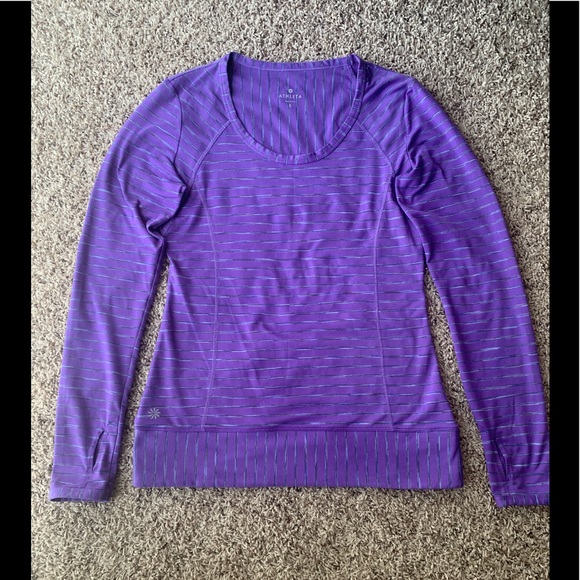 Athleta Tops - Athleta Long Sleeve Shirt Purple S